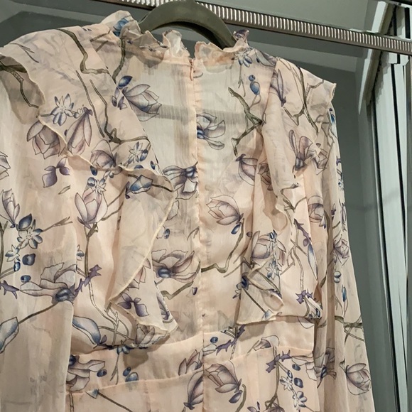 Long Sleeve floral Print Maxi Dress - Picture 5 of 13